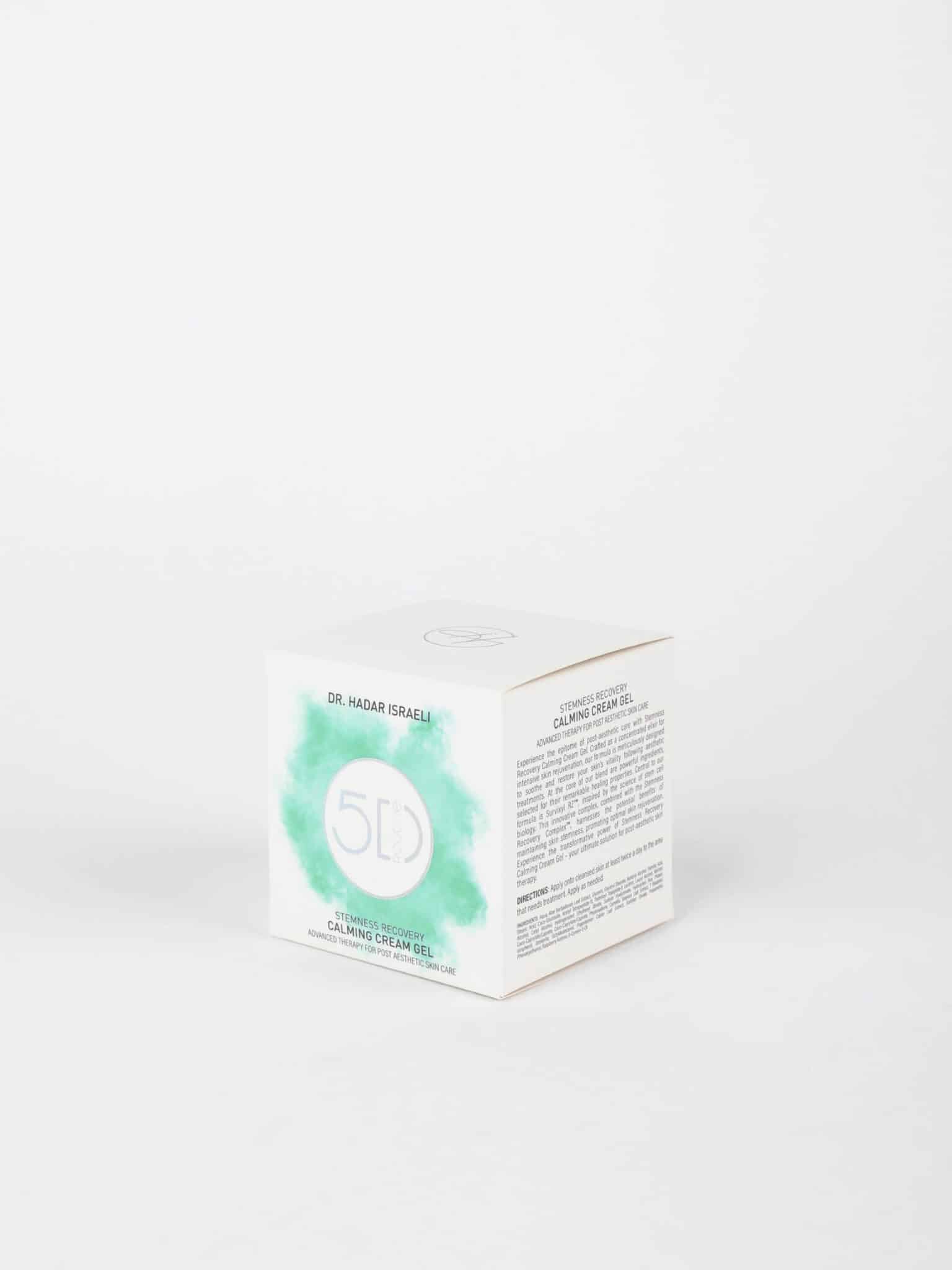 פקטשוט קרם ג'ל הרגעה קופסה צידי